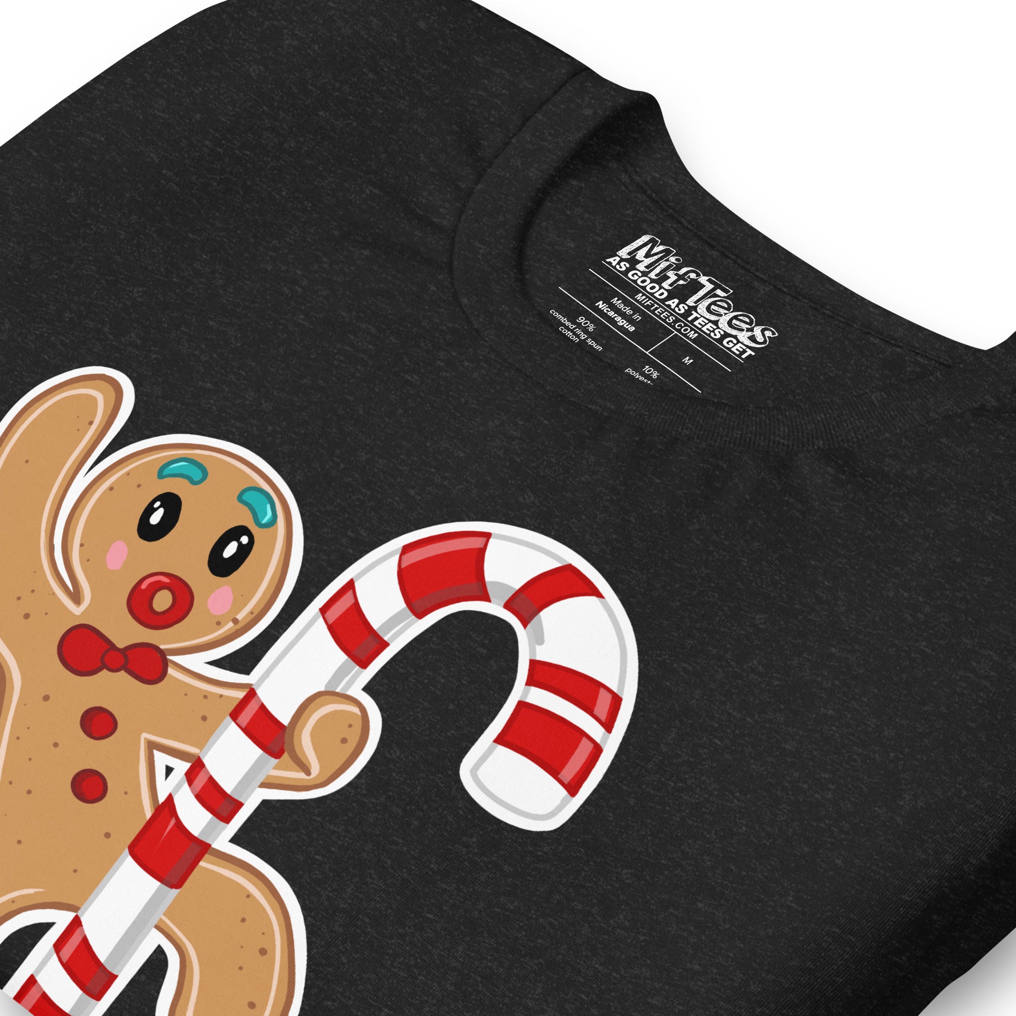 Candy Cane Dancer Gingerbread Man t-shirt