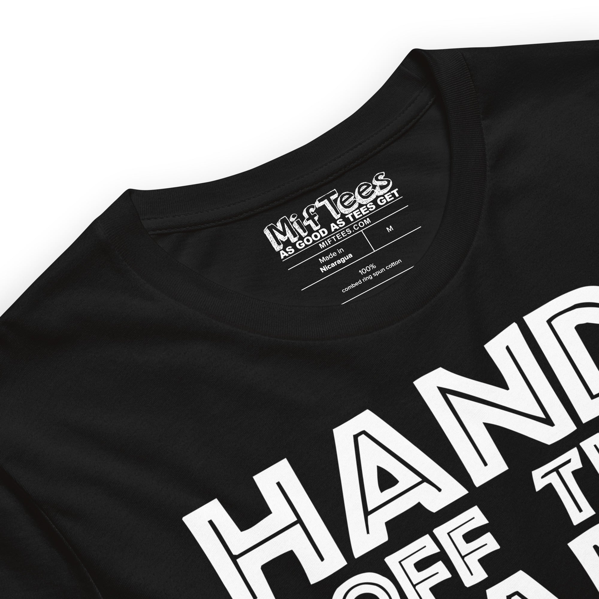 Hands Off the Hair Sparta Kick T-Shirt