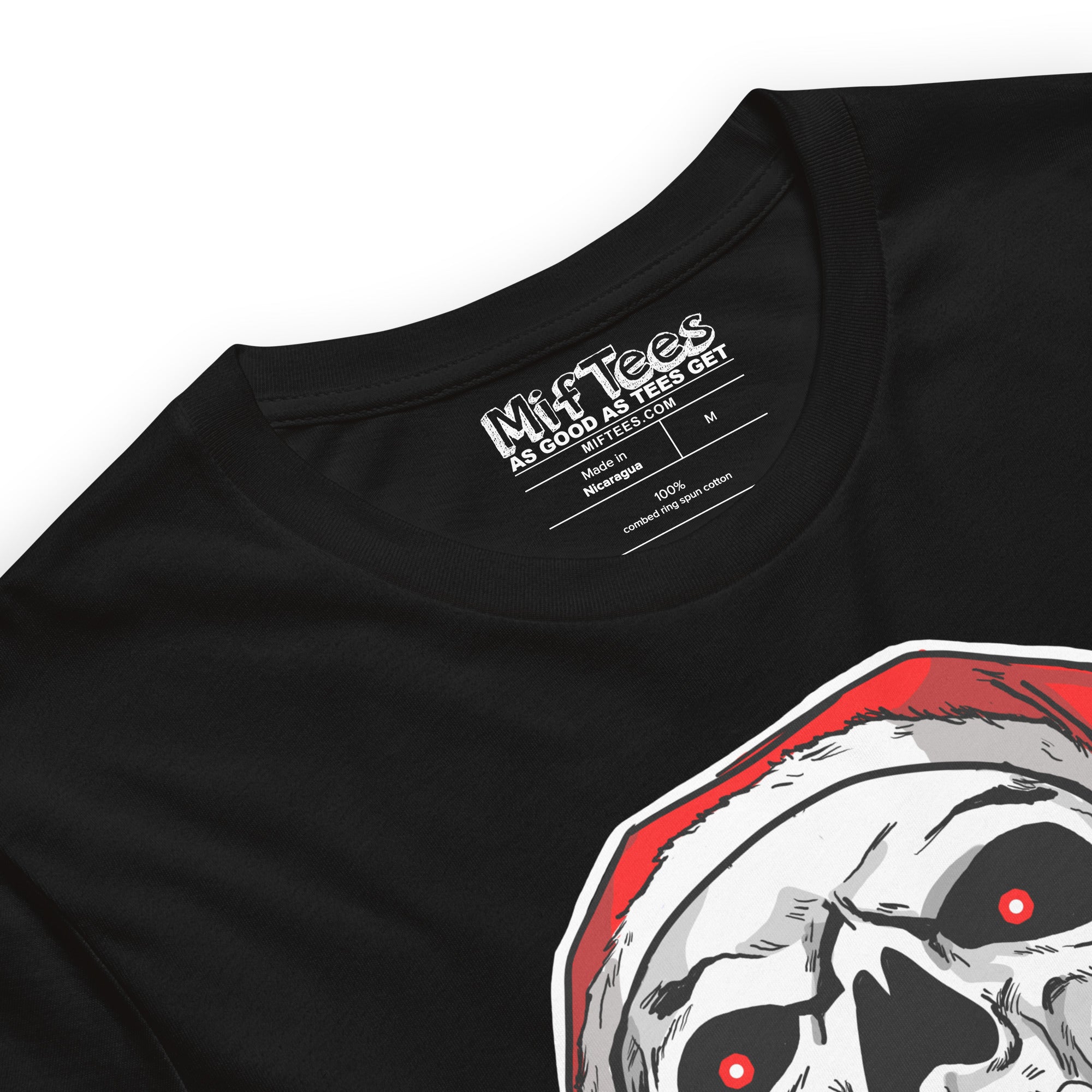 Screaming Skull with Santa Hat t-shirt