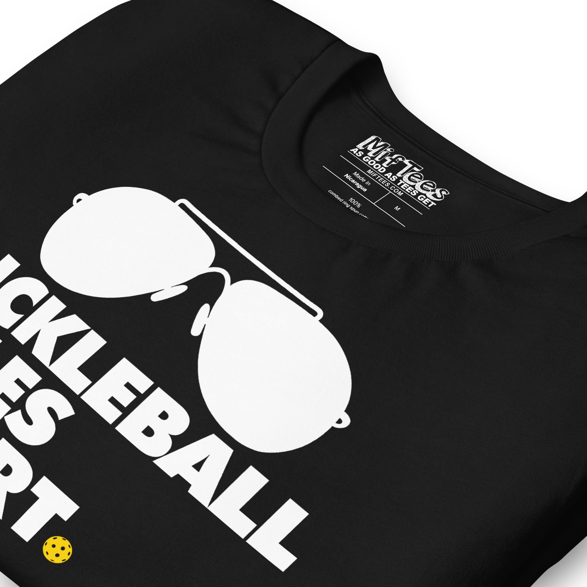 Pickleball Rules Expert with Sunglasses t-shirt