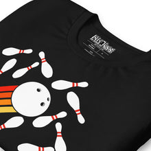 Load image into Gallery viewer, retro Bowling Strike t-shirt
