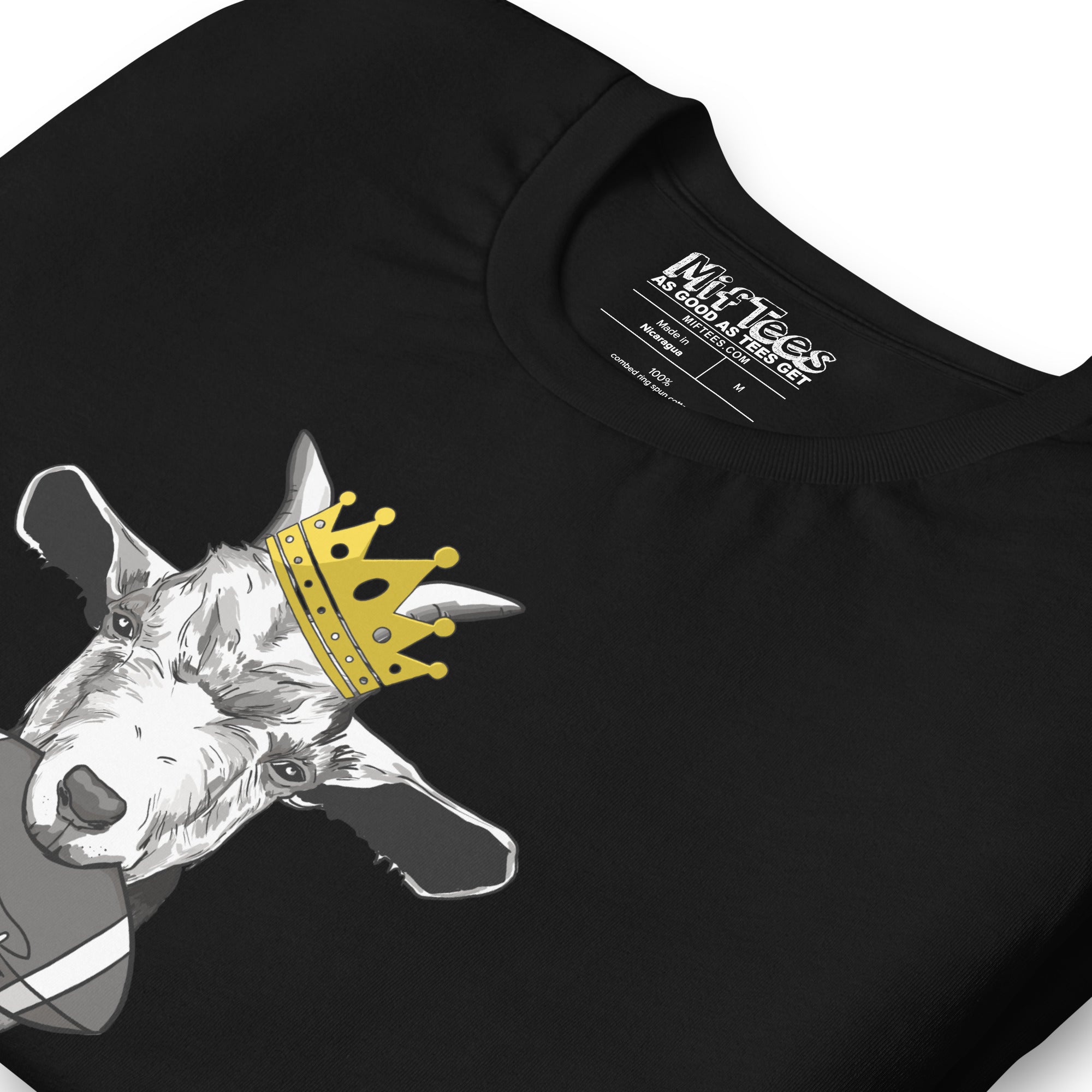 Fantasy Football GOAT with Crown t-shirt