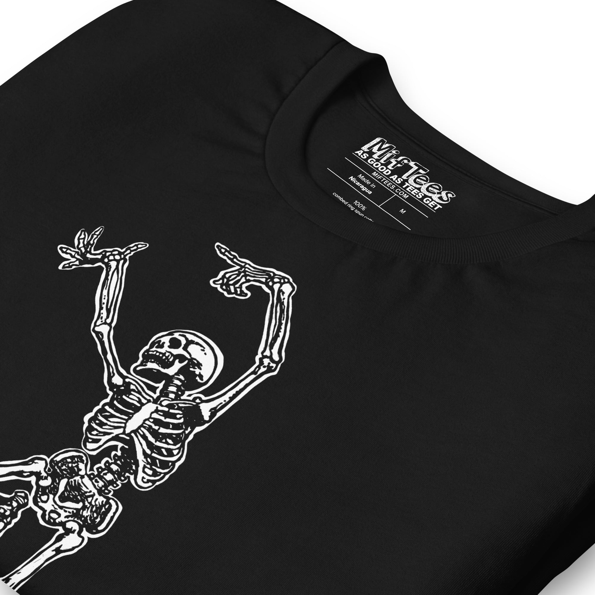 Right Dancing Skeleton Halloween T-Shirt