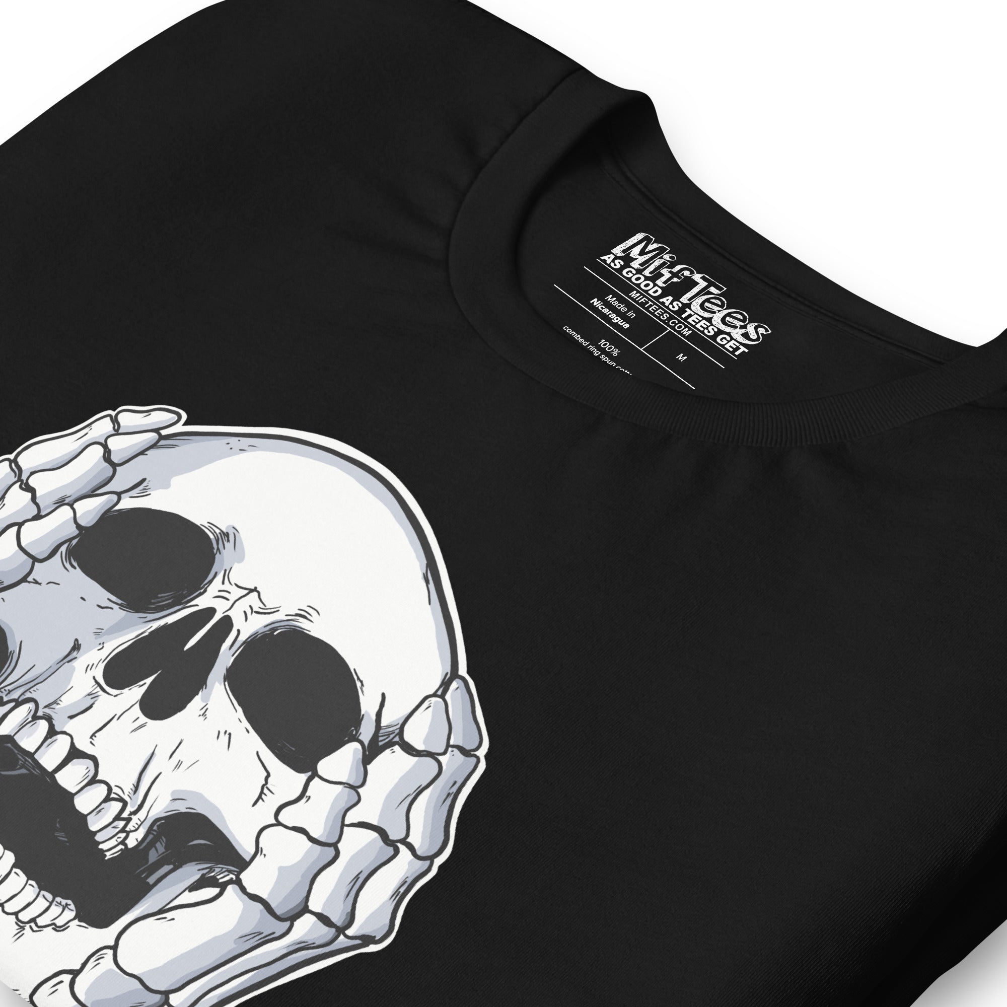 Hear No Evil Skull T-Shirt