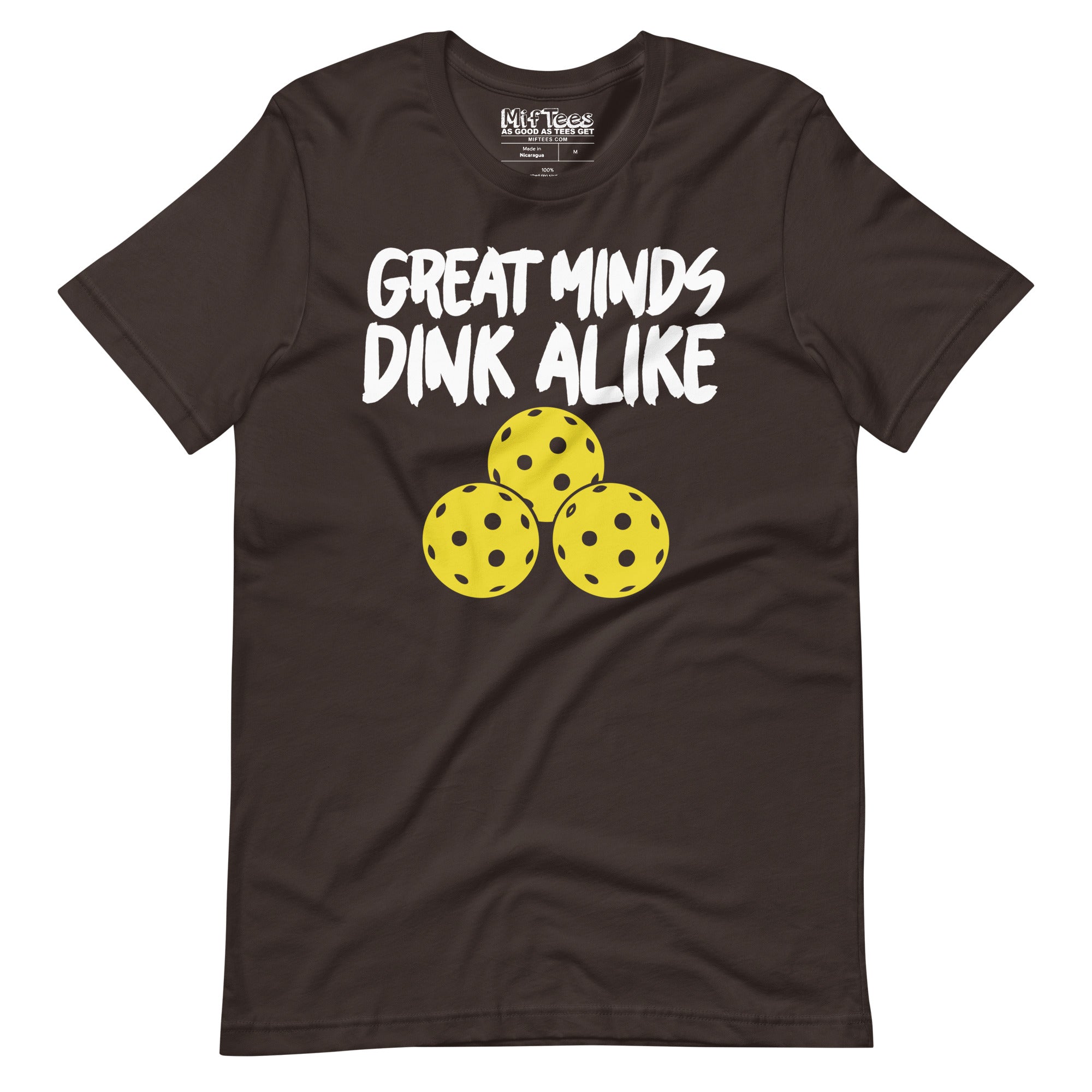 Great Minds Dink Alike Pickleball t-shirt