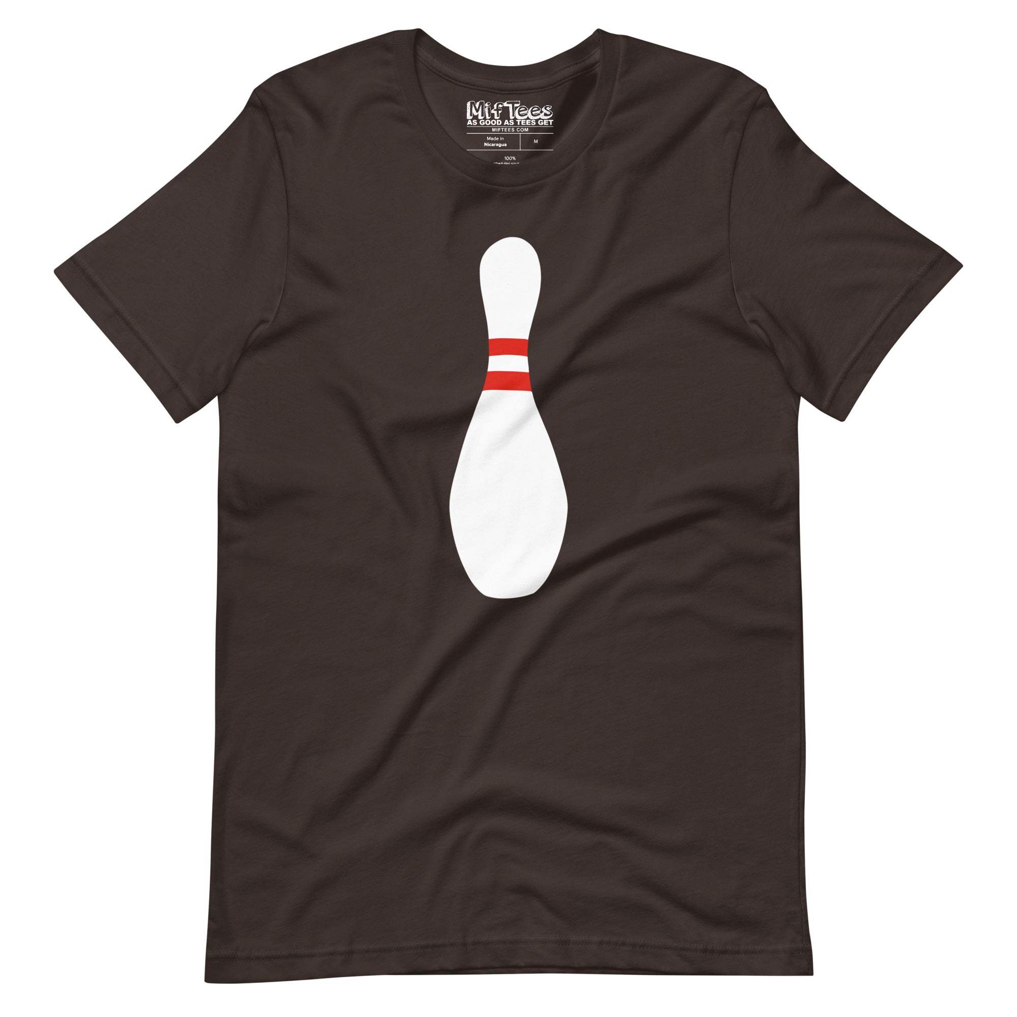 Cartoon Bowling Pin t-shirt