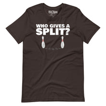 Load image into Gallery viewer, Who gives a Split Bowling t-shirt
