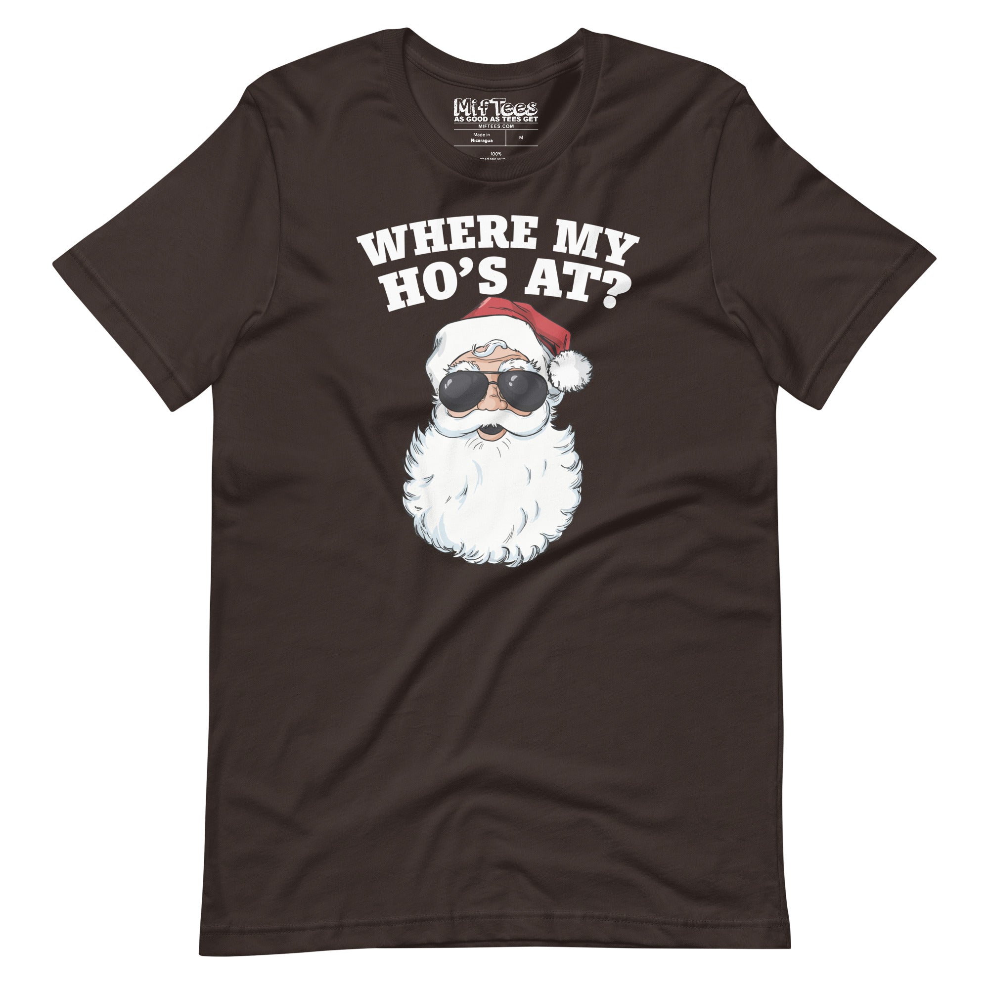 Santa Claus Where My Ho's At t-shirt