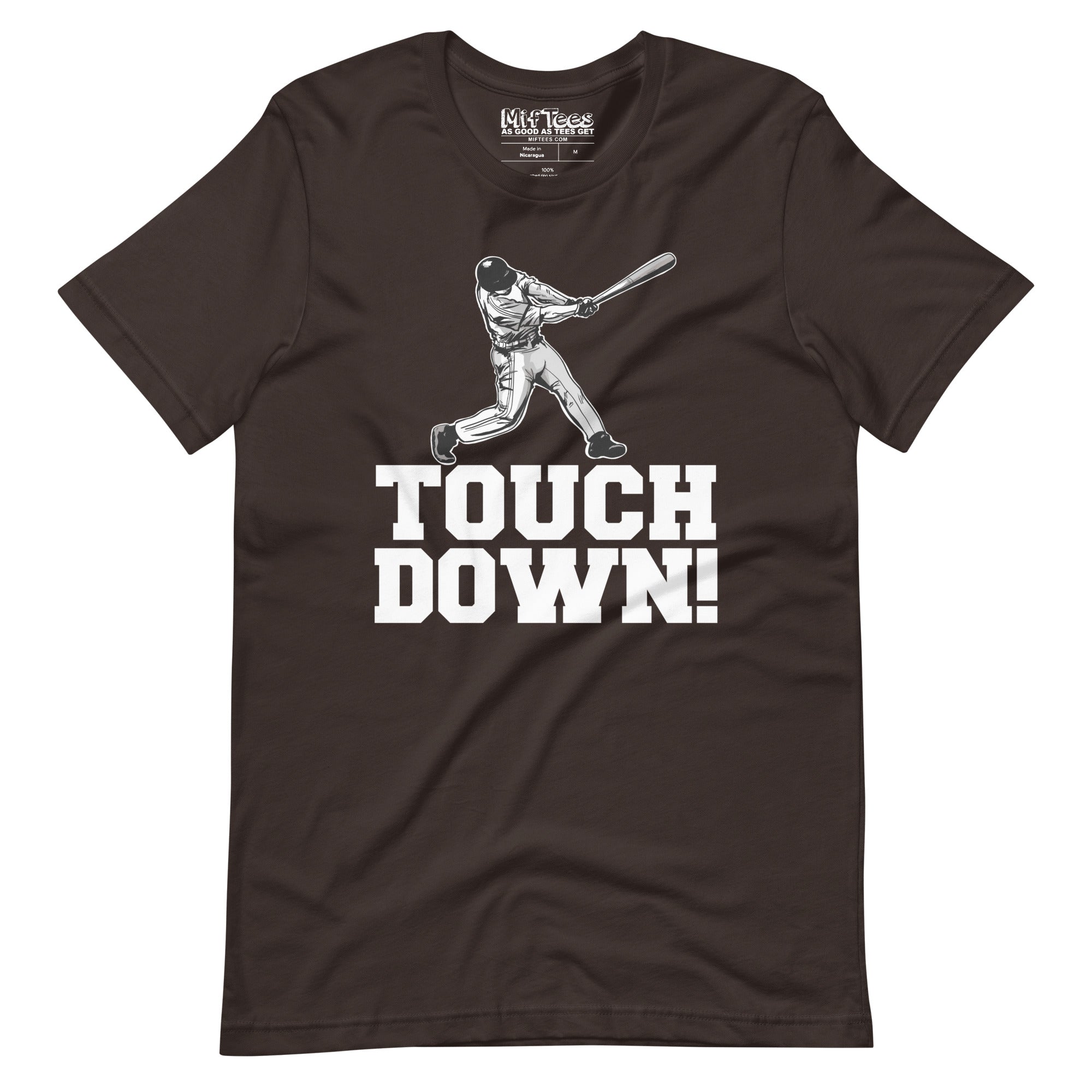 Baseball Touchdown t-shirt