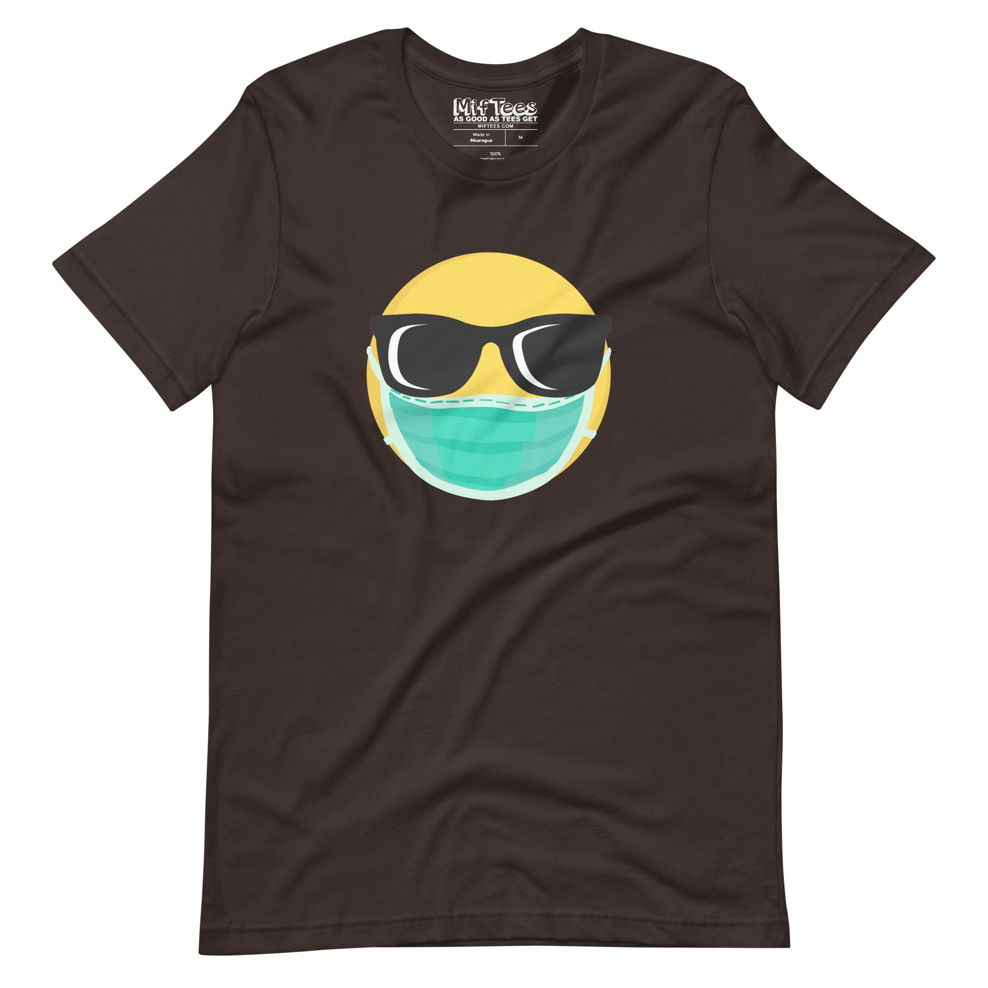 Quarantine facemask emoji  t-shirt