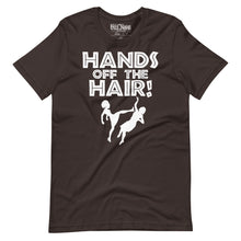 Load image into Gallery viewer, Hands off the Hair funny Afro Hands off the Hair T-Shirt
