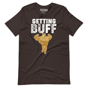 Getting Buff funny Buff Doge t-shirt