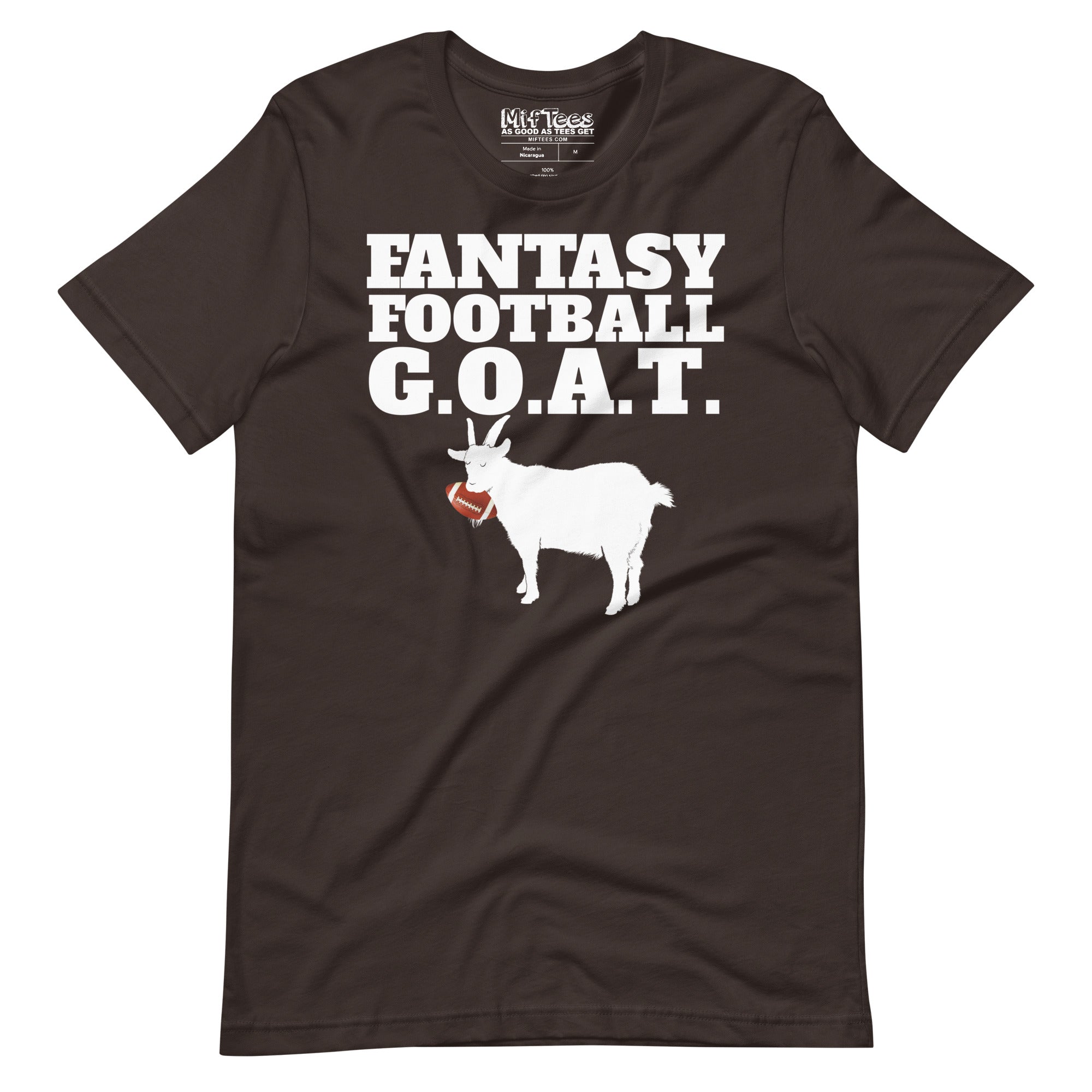 Fantasy Football GOAT t-shirt