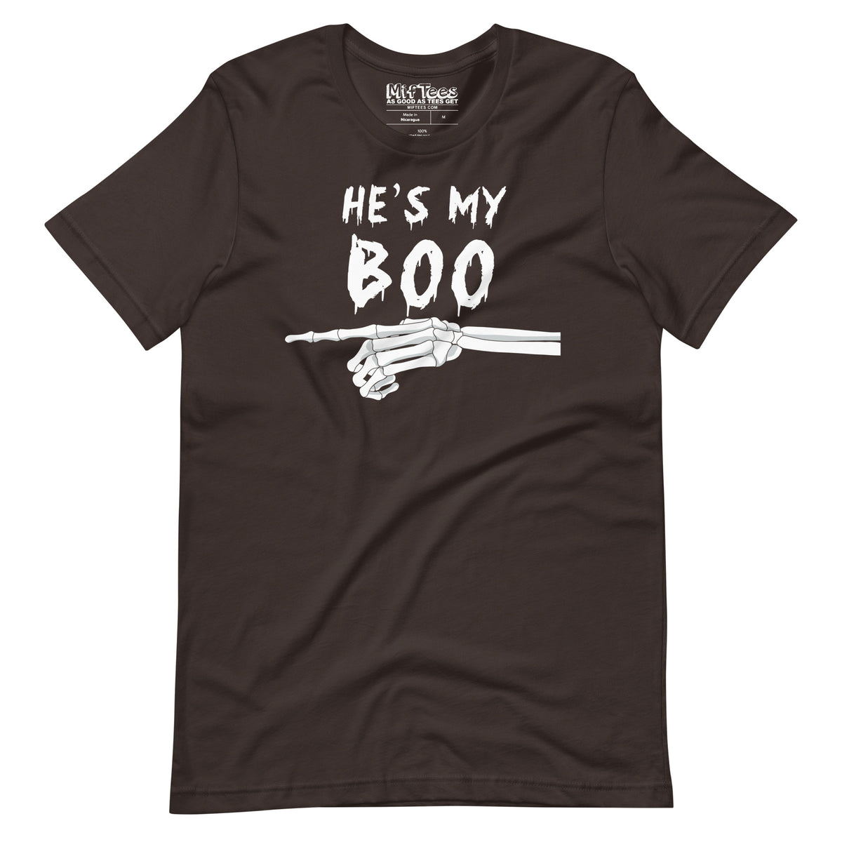 Halloween Couple He's My BOO T-Shirt