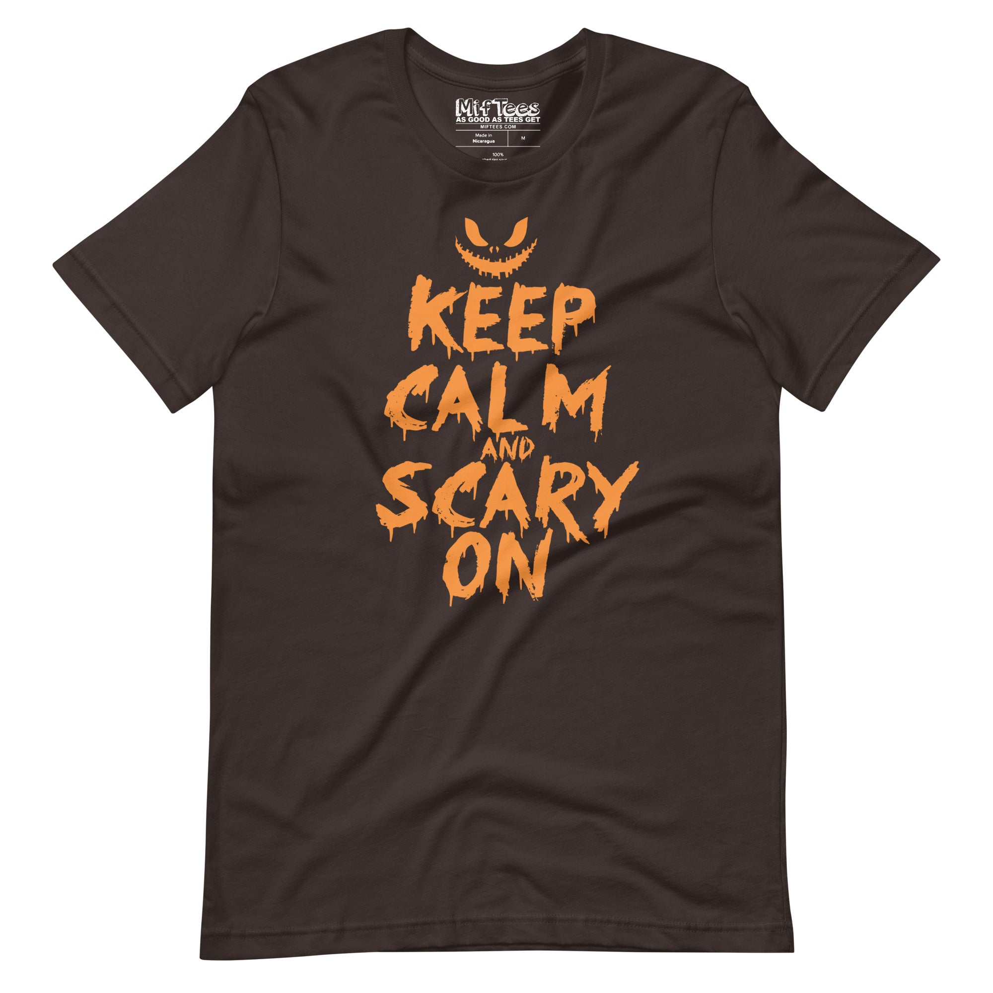 Keep Calm and Scary On T-Shirt