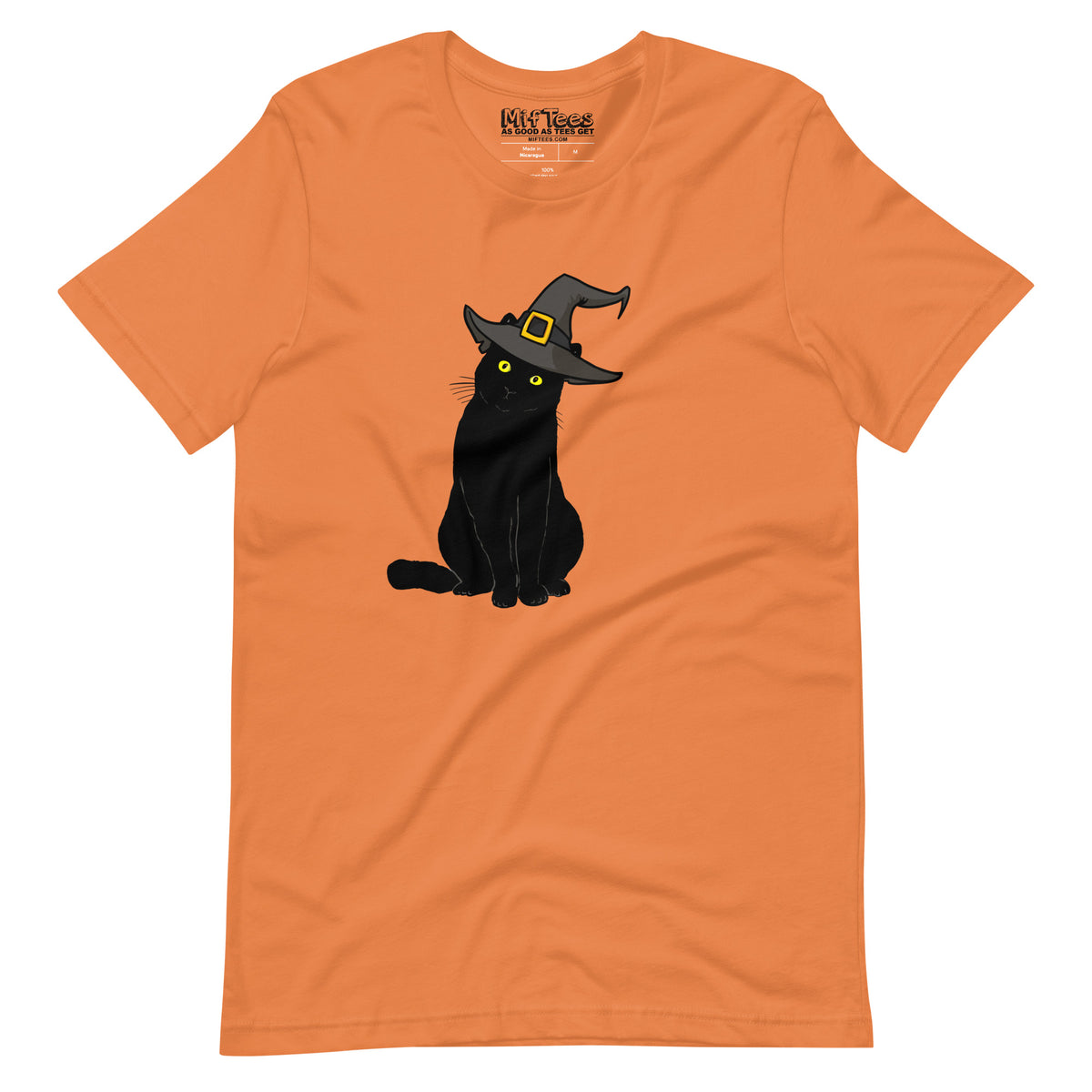 Black Cat Witch Halloween t-shirt