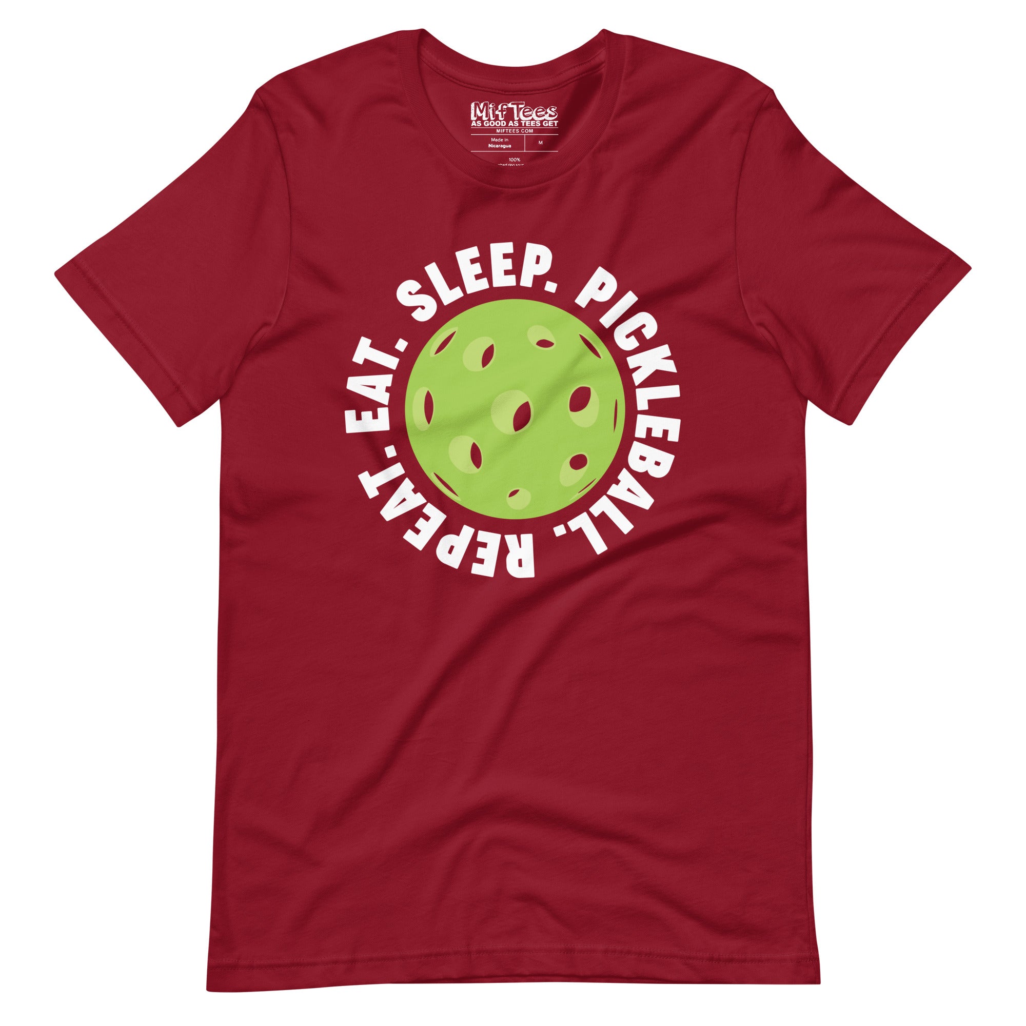 Eat Sleep Pickleball Repeat t-shirt