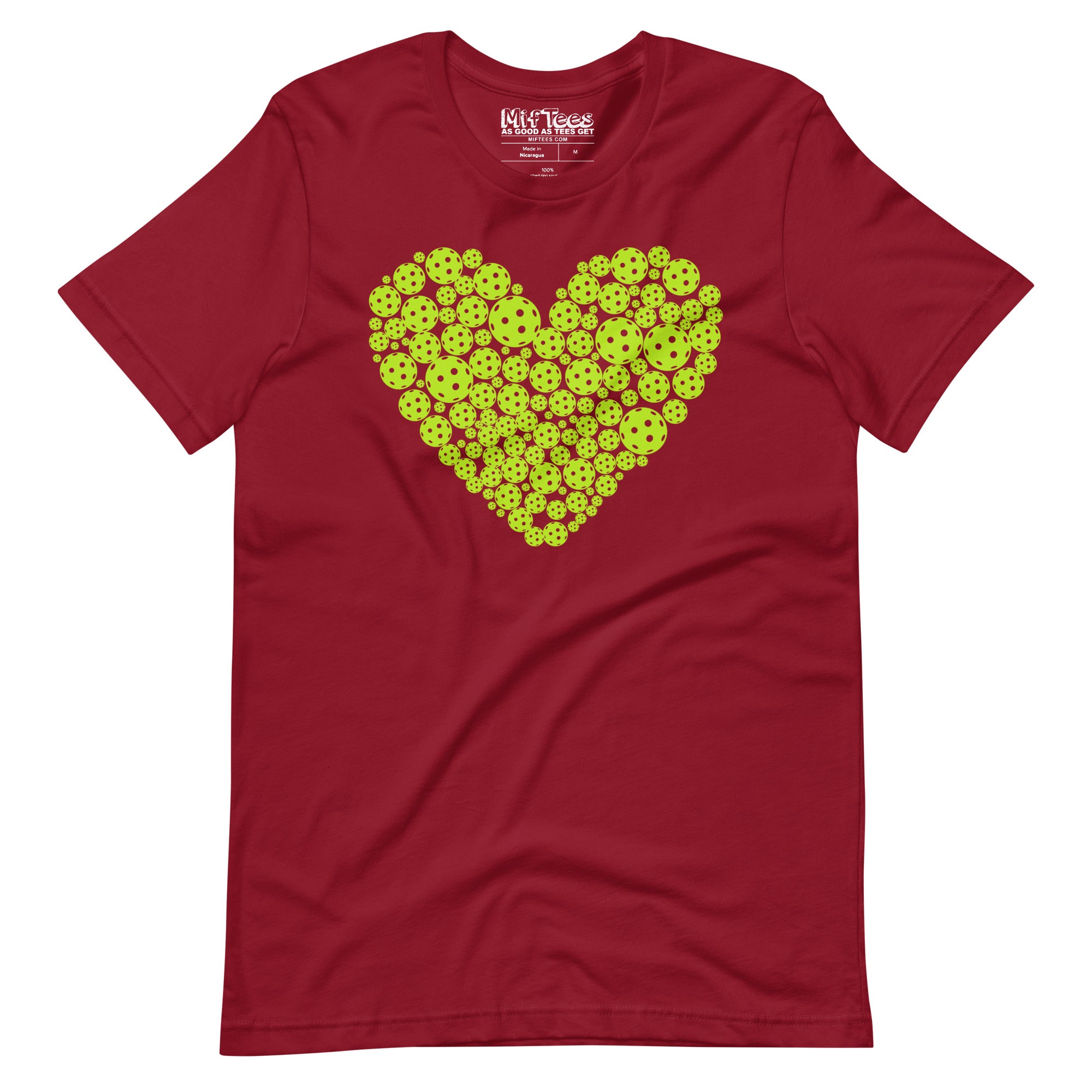 Pickleball Heart t-shirt