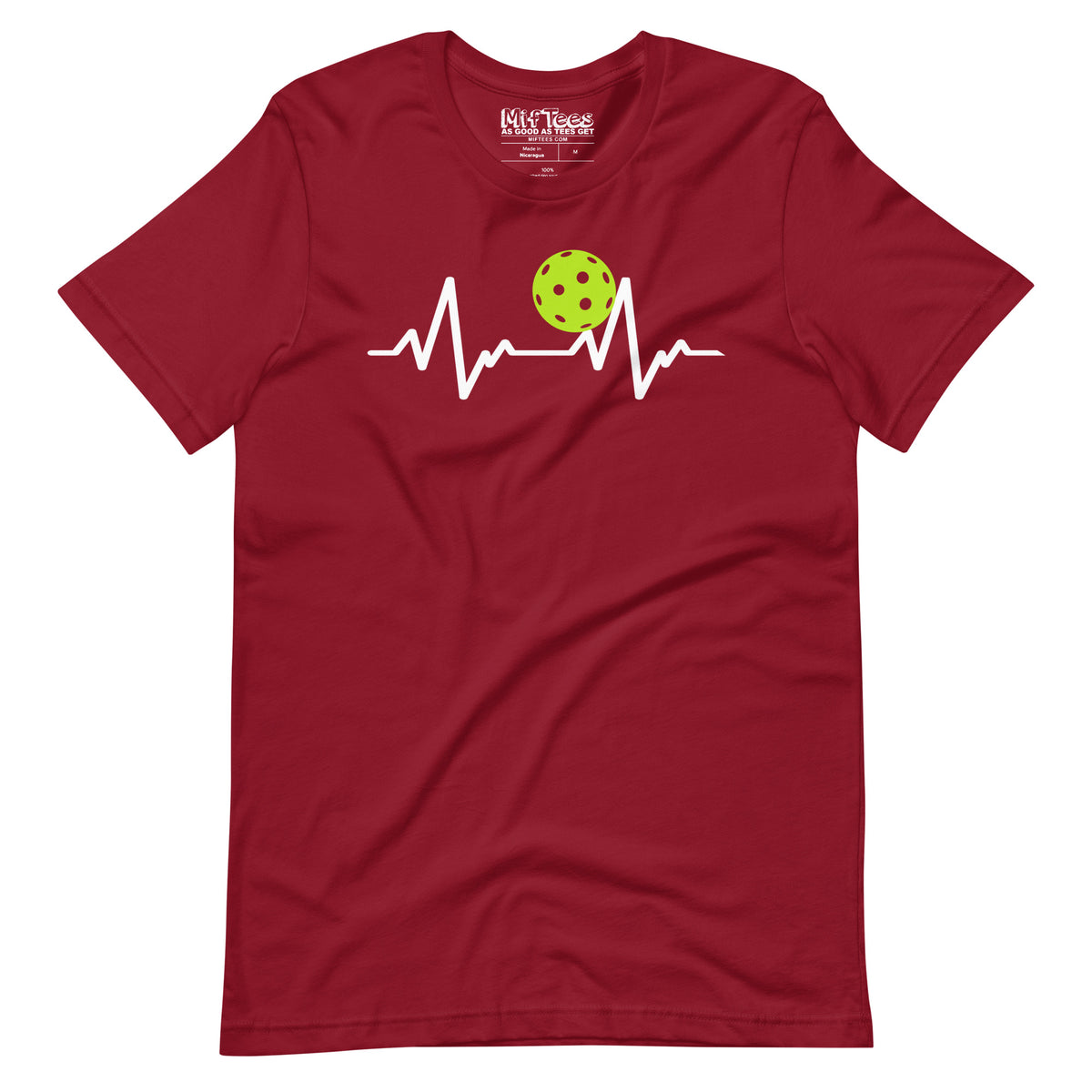 Pickleball Heartbeat t-shirt