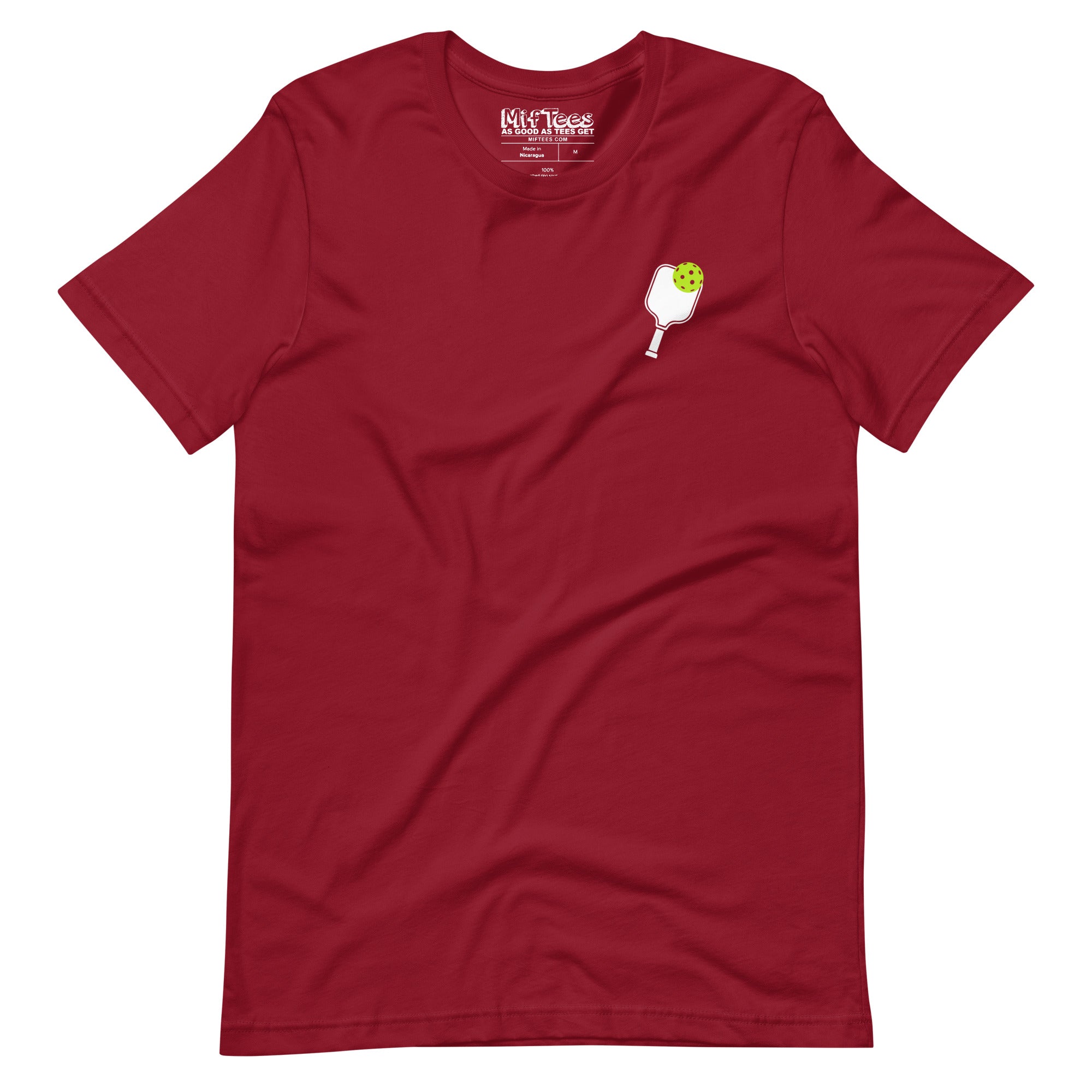 Pickleball in pocket t-shirt