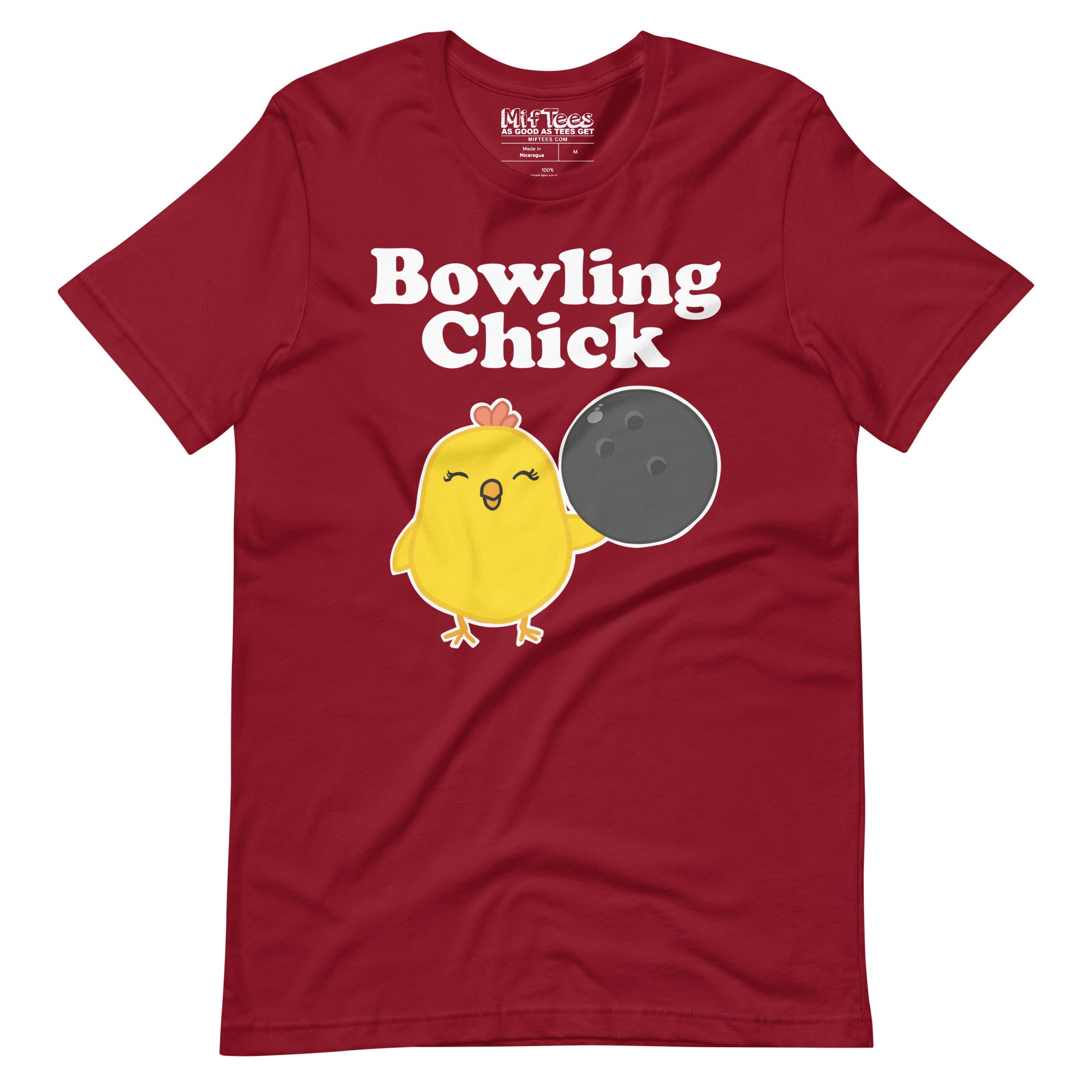 Bowling Chick t-shirt