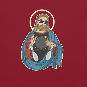 Bowling Jesus t-shirt