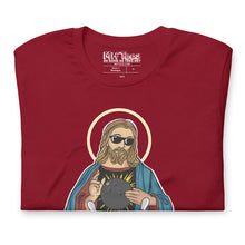 Load image into Gallery viewer, Bowling Jesus t-shirt
