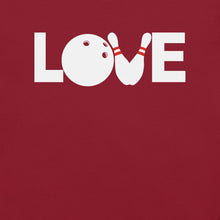 Load image into Gallery viewer, Bowling Love t-shirt
