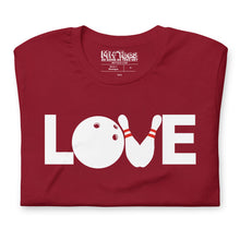 Load image into Gallery viewer, Bowling Love t-shirt
