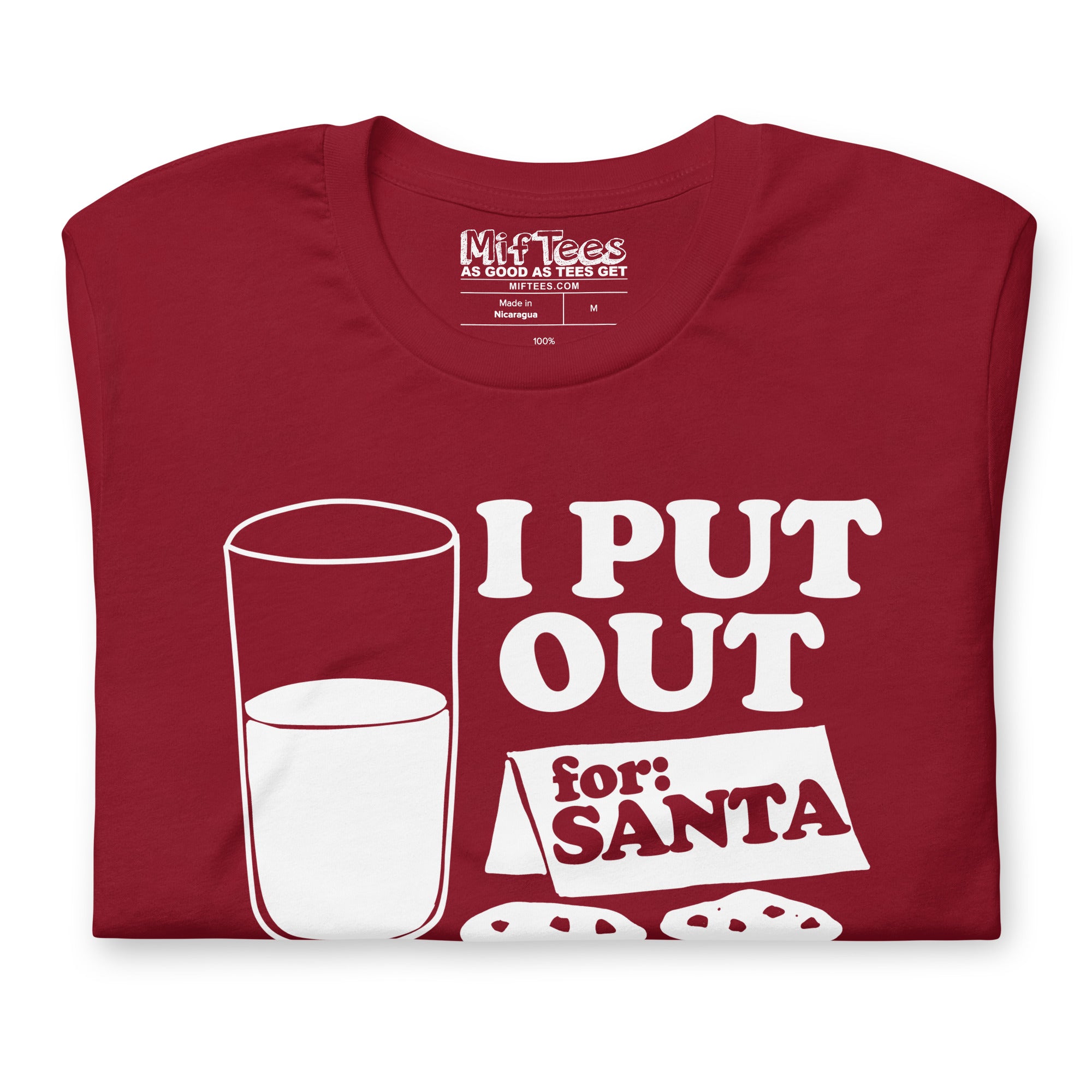 I Put Out For Santa t-shirt