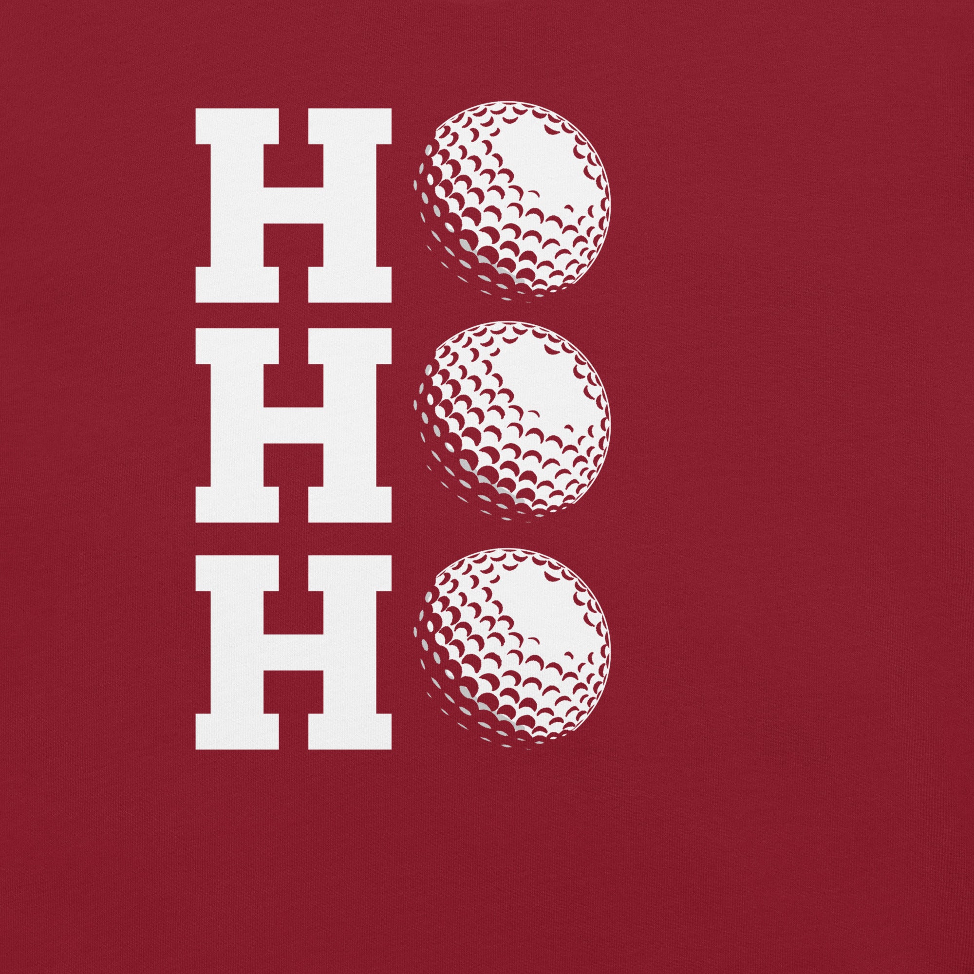 Ho Ho Ho Golf Ball t-shirt