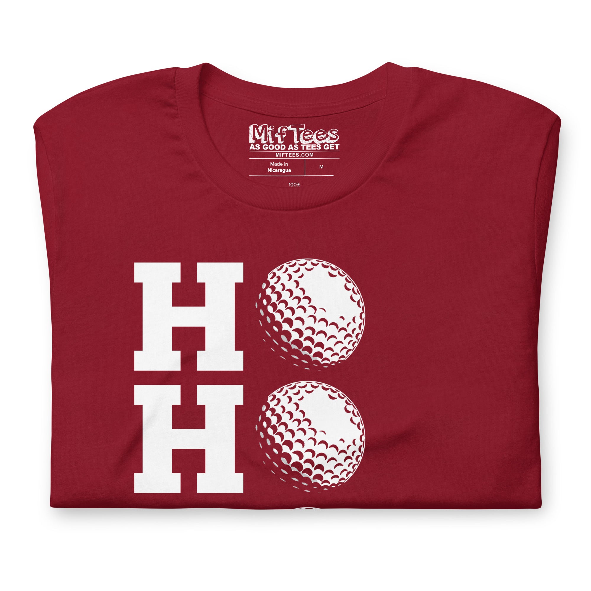 Ho Ho Ho Golf Ball t-shirt