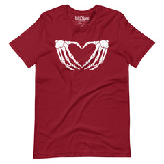 Skeleton Hands Heart T-Shirt