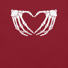 Skeleton Hands Heart T-Shirt