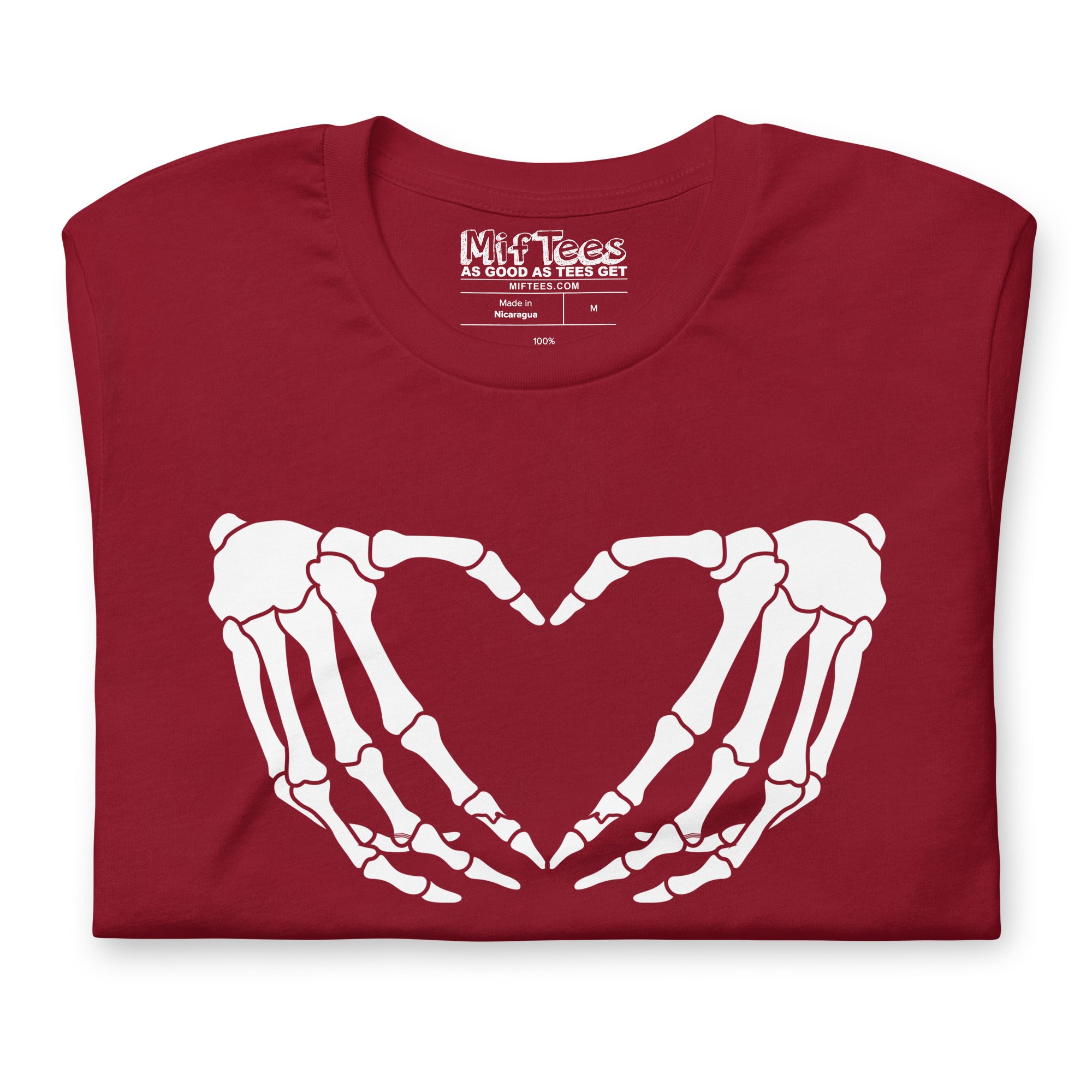 Skeleton Hands Heart T-Shirt