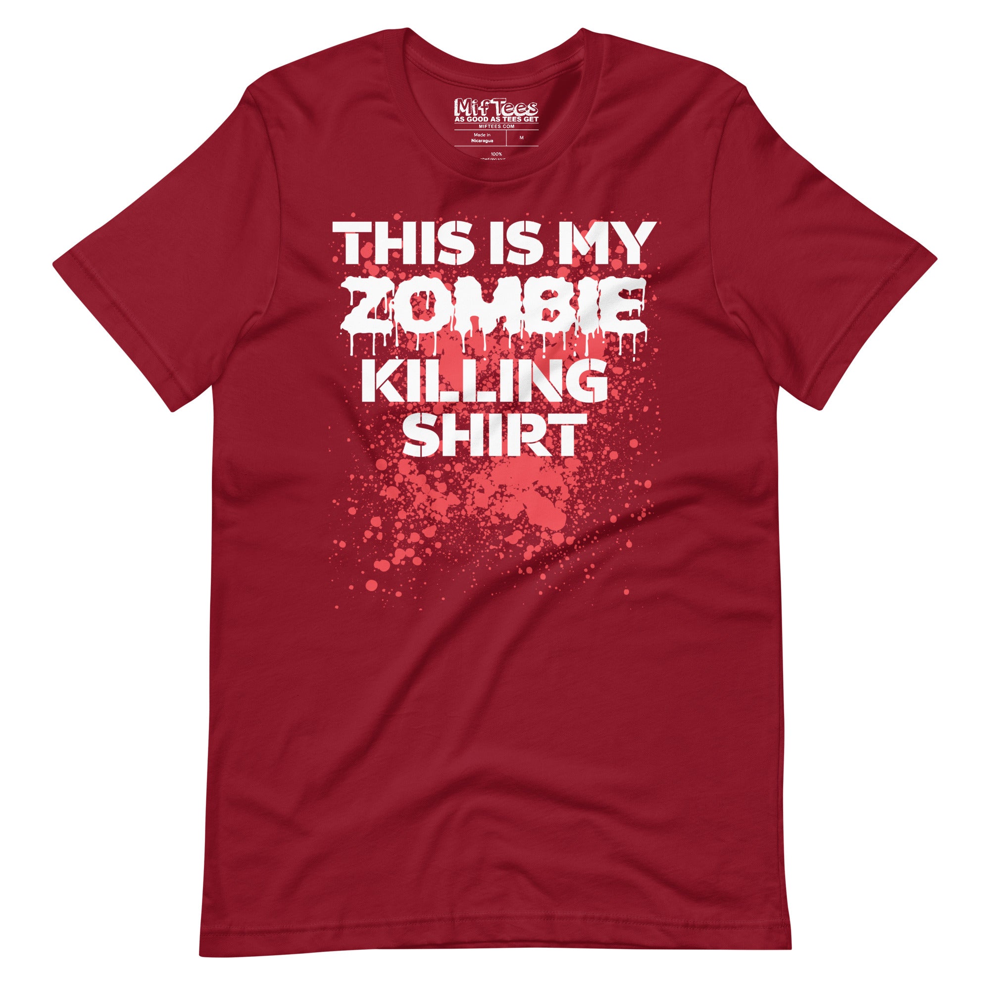 This Is My Zombie Killing Shirt t-shirt