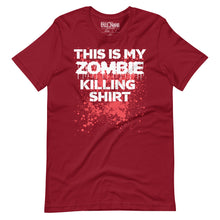 Load image into Gallery viewer, This Is My Zombie Killing Shirt t-shirt
