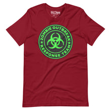 Load image into Gallery viewer, Green Zombie Outbreak Response Team T-Shirt
