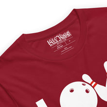 Load image into Gallery viewer, Bowling Love t-shirt
