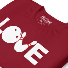 Load image into Gallery viewer, Bowling Love t-shirt
