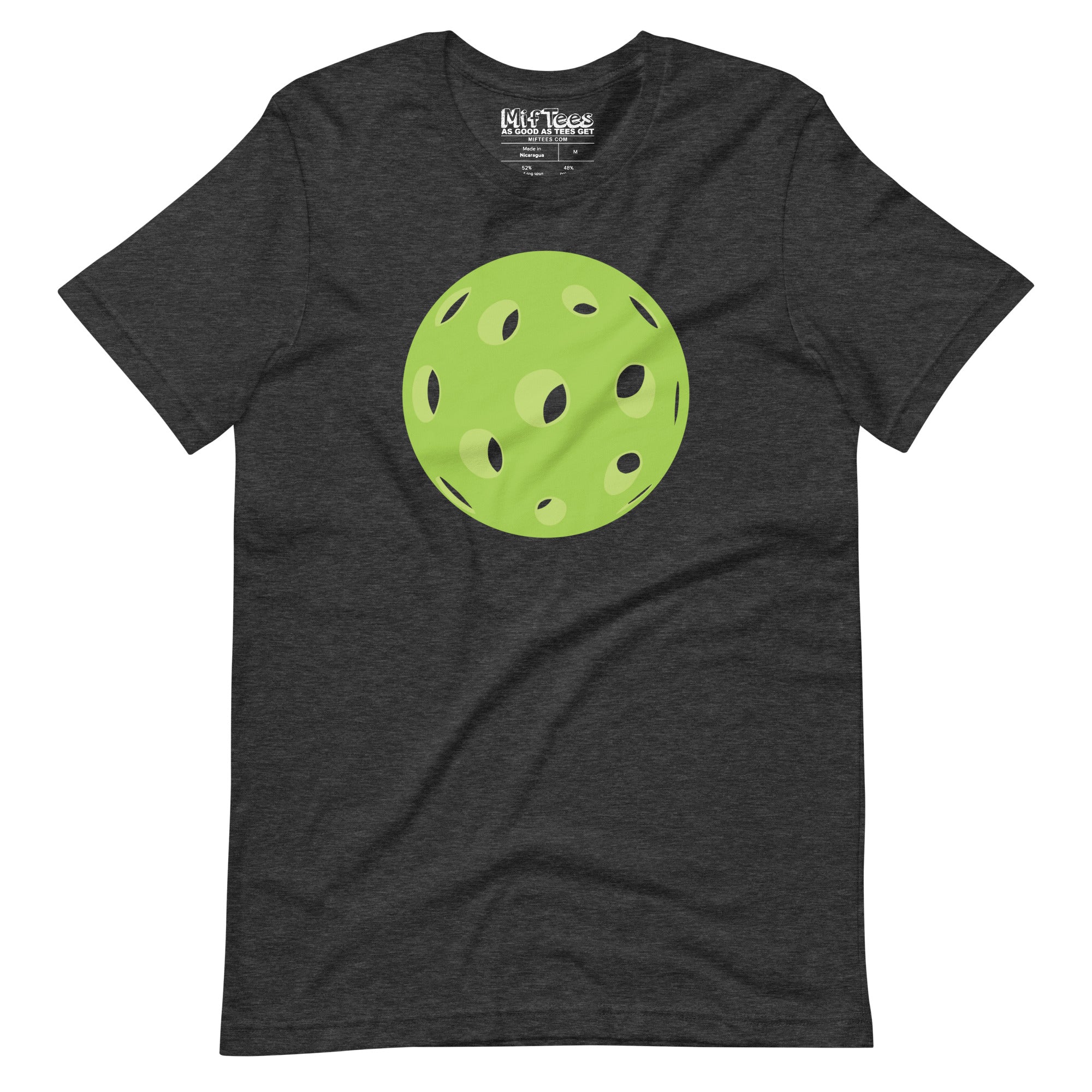 Green 3D pickleball t-shirt