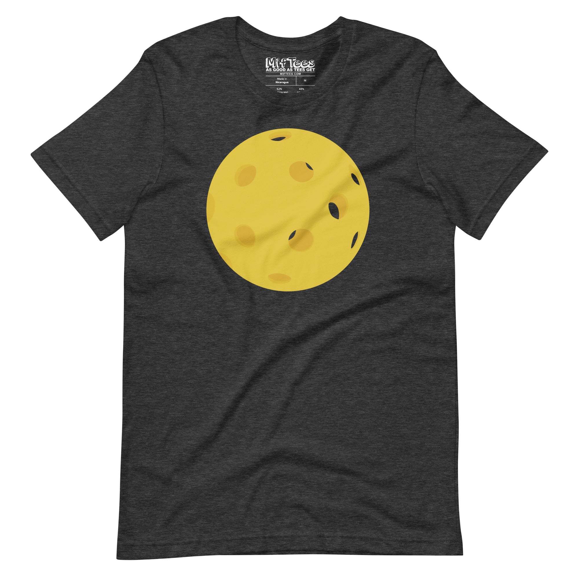 3D Yellow Pickleball t-shirt