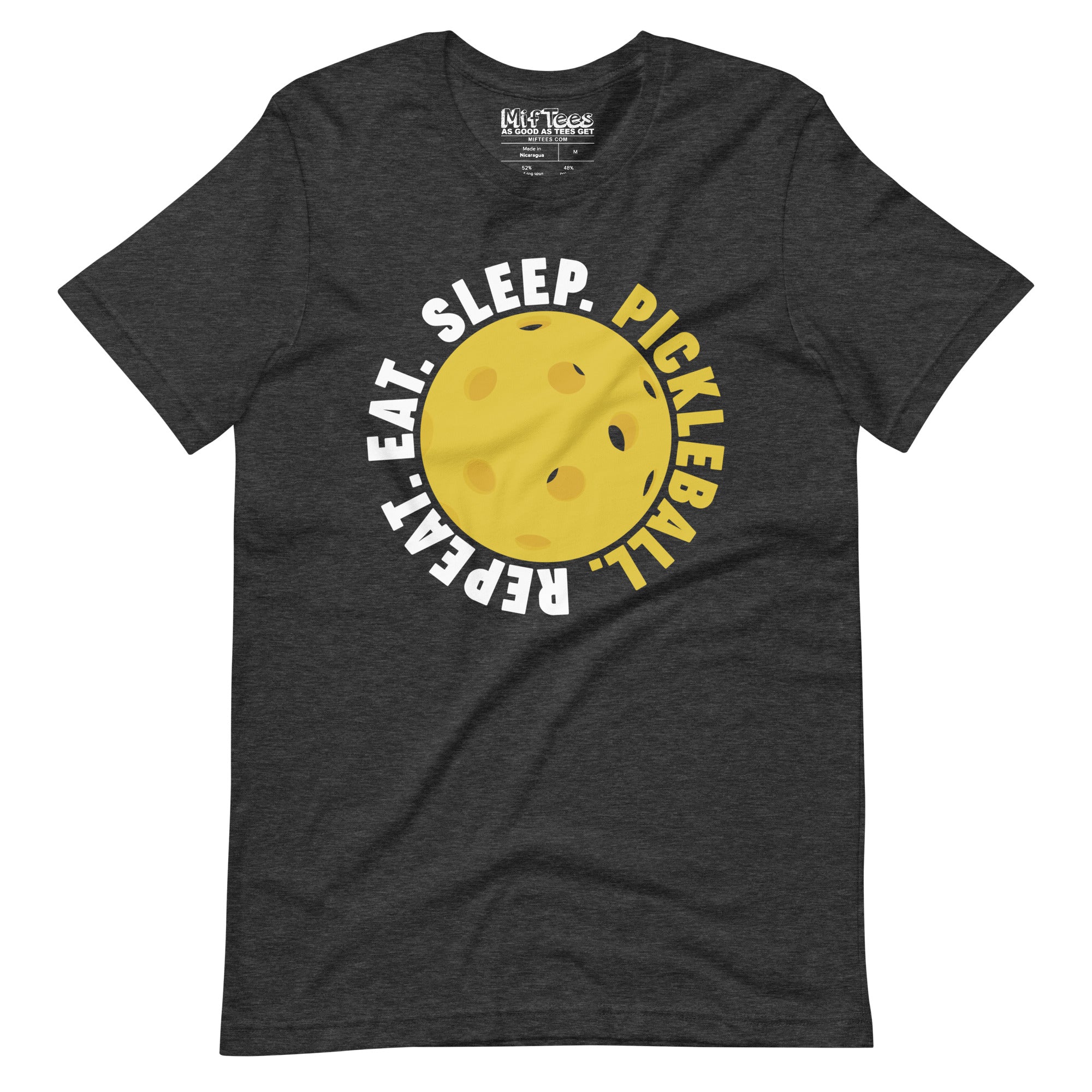 Eat Sleep Pickleball Repeat t-shirt