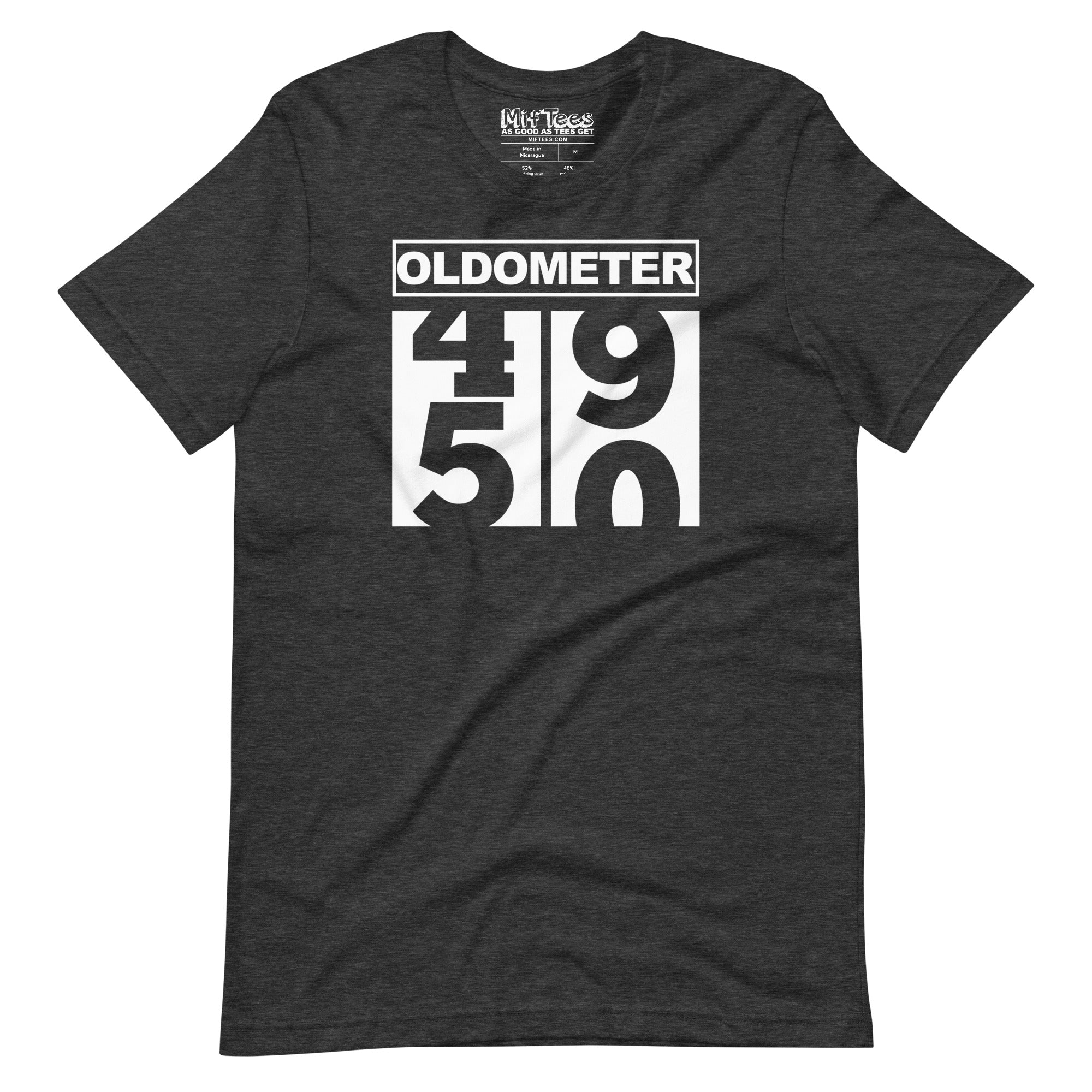 50th Birthday Oldometer t-shirt