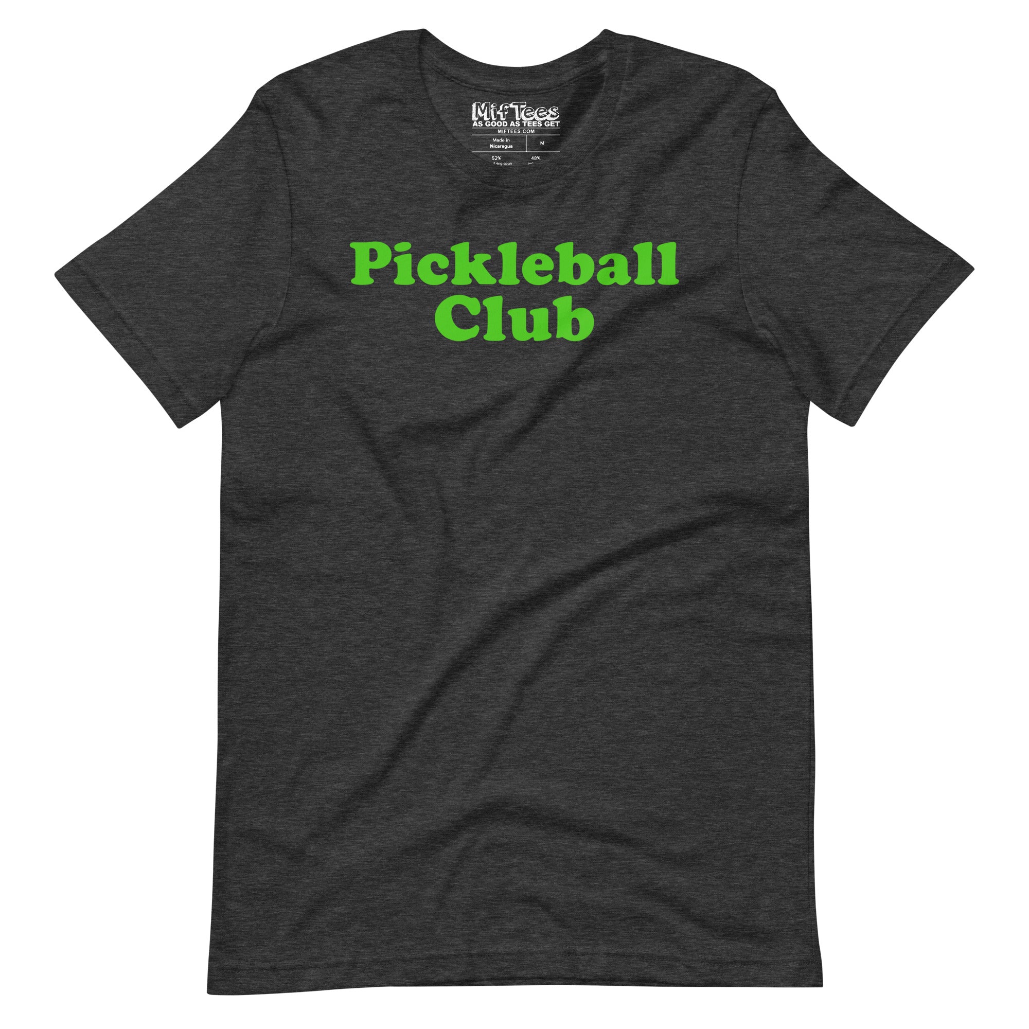 Green Pickleball Club t-shirt