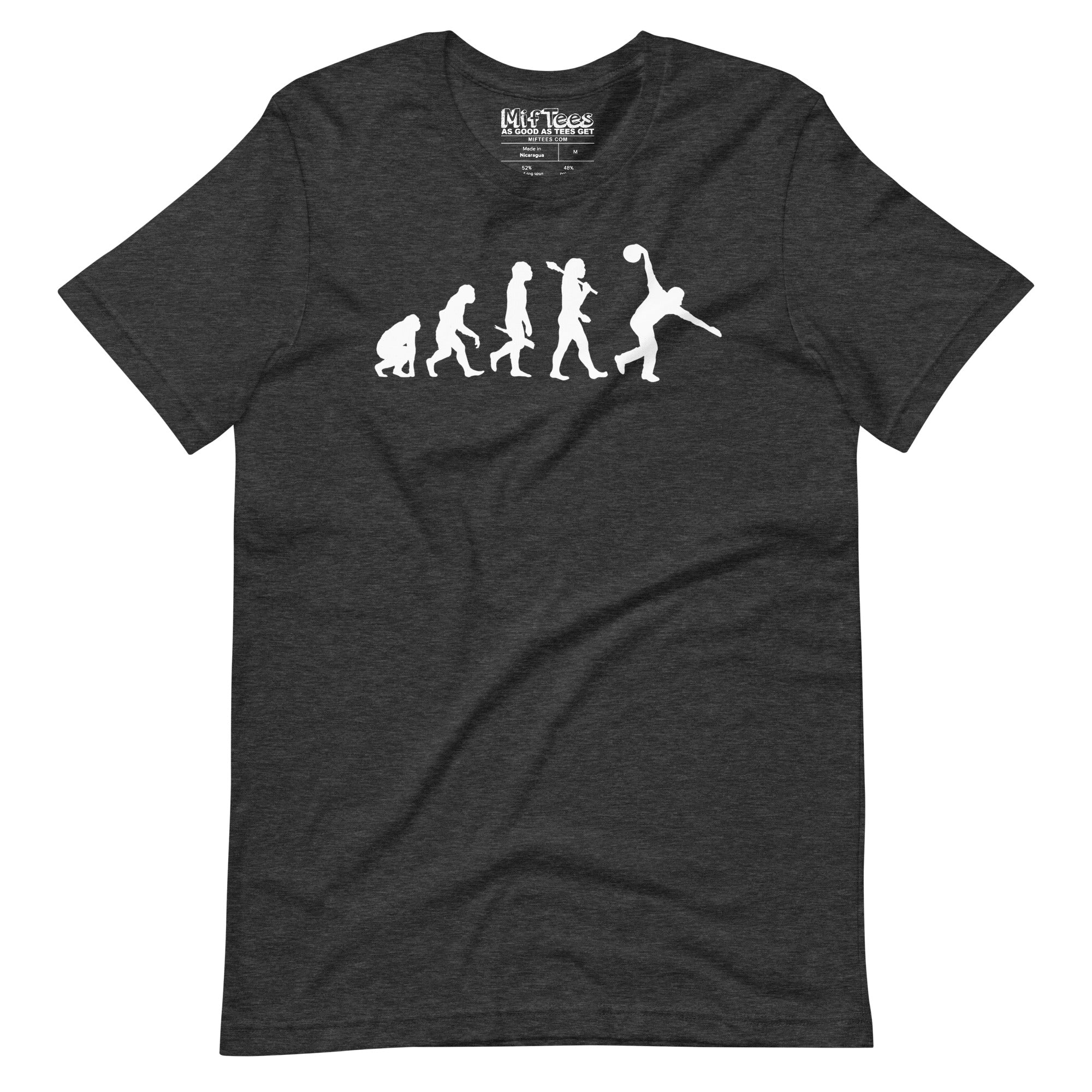 Evolution of a Bowler t-shirt