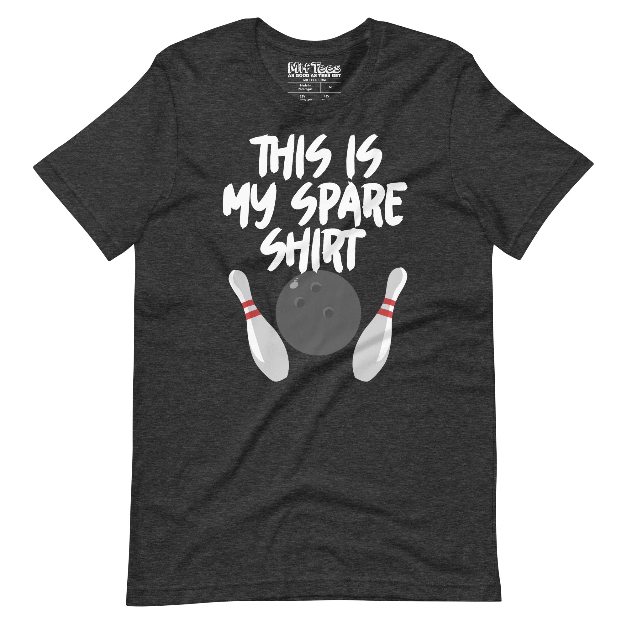 This is My Spare Shirt Bowling t-shirt