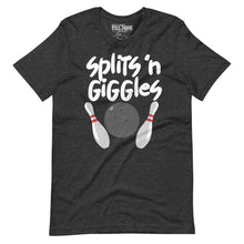 Load image into Gallery viewer, Bowling Splits and Giggles t-shirt
