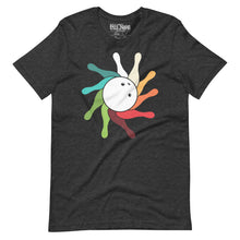 Load image into Gallery viewer, retro Bowling Pins t-shirt
