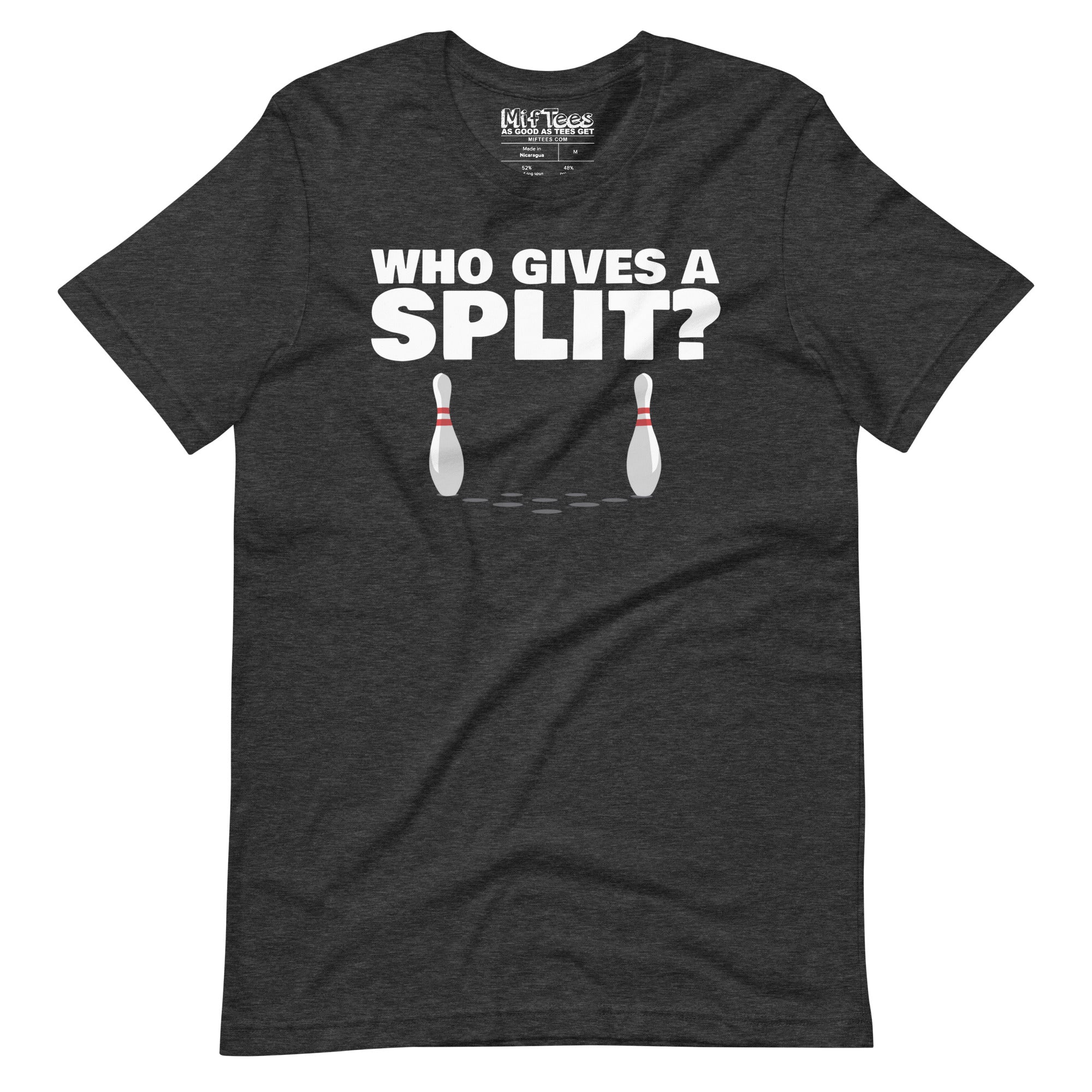 Who gives a Split Bowling t-shirt